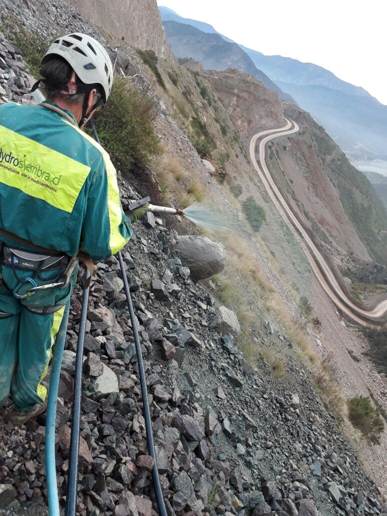 Control de erosión en talud